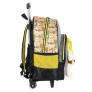 Mochila 3D de Rodinha Infantil - Pelúcia - Patrulha Canina - Rubble - Luxcel