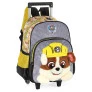Mochila 3D de Rodinha Infantil - Pelúcia - Patrulha Canina - Rubble - Luxcel