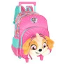 Mochila 3D de Rodinha Infantil - Pelúcia - Patrulha Canina - Skye - Luxcel