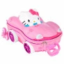 Mochila 3D de Rodinhas Infantil - Carro Hello Kitty - Maxtoy