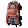 Mochila 3D de Rodinhas Infantil - Disney-Carros - Mater - Maxtoy