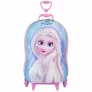 Mochila 3D de Rodinhas Infantil - Disney-Frozen - Elsa - Maxtoy