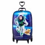 Mochila 3D de Rodinhas Infantil - Disney-Pixar - Buzz Lightyear - Maxtoy