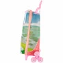 Mochila 3D de Rodinhas Infantil - Disney-Princesas - Castelo - Maxtoy