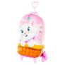 Mochila 3D de Rodinhas Infantil - Disney - Gata Marie - Maxtoy