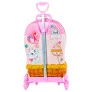 Mochila 3D de Rodinhas Infantil - Disney - Gata Marie - Maxtoy