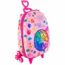 Mochila 3D de Rodinhas Infantil - Disney Divertidamente - Roleta - Maxtoy