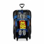 Mochila 3D de Rodinhas Infantil - Hot Wheels - Night Shifter - Preto - Maxtoy