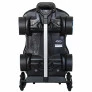 Mochila 3D de Rodinhas Infantil - Hot Wheels - Terrain Storm - Preto - Maxtoy