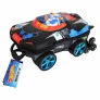 Mochila 3D de Rodinhas Infantil - Hot Wheels - Terrain Storm - Preto - Maxtoy