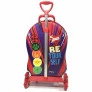 Mochila 3D de Rodinhas Infantil - Miraculous - Ladybug - Maxtoy