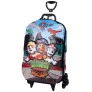 Mochila 3D de Rodinhas Infantil - Patrulha Canina - Dino Rescue - Maxtoy