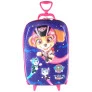 Mochila 3D de Rodinhas Infantil - Patrulha Canina - Skye Jet - Maxtoy