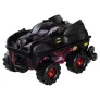 Mochila 3D de Rodinhas Infantil - Batman - Batmóvel Monster Trucks - Maxtoy