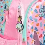 Mochila de Costas - Disney Stitch Scrump - Rosa - Luxcel
