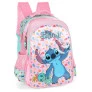 Mochila de Costas - Disney Stitch Scrump - Rosa - Luxcel