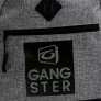 Mochila de Costas - Casual Urbano - Gangster - Listras Frontais - Cinza - Clio Style