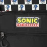 Mochila de Costas - Sonic The Hedgehog - Xadrez Preta - Luxcel