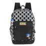 Mochila de Costas - Sonic The Hedgehog - Xadrez Preta - Luxcel