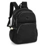 Mochila de Costas - Up4you - Clássica Dino - Preta - Luxcel