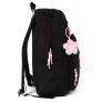Mochila de Costas - Up4you - Flor - Preta - Luxcel