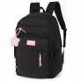 Mochila de Costas - Up4you - Flor - Preta - Luxcel