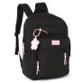 Mochila de Costas - Up4you - Flor - Preta - Luxcel