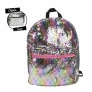 Mochila de Costas Escolar - Clio Girls - 2 em 1 - Paetê - Lantejoulas - Clio Style