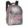 Mochila de Costas Escolar - Clio Girls - 2 em 1 - Paetê - Lantejoulas - Clio Style