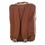 Mochila de Costas Escolar - Clio Girls - Listras - Marrom e Bege - Clio Style