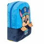 Mochila de Costas Infantil - Patrulha Canina - Chase Azul - Luxcel