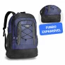 Mochila de Costas Juvenil - Clio Wear - Clio Travel - Expansível - Azul - Clio Style