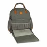 Mochila de Costas Maternidade - Mommy Bags - Cinza - Clio Style