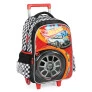 Mochila de Rodinha - Hot Wheels Pneu - Preta - Luxcel