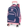 Mochila de Rodinha 360 - Barbie - Azul - Luxcel