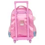 Mochila de Rodinha Infantil - Barbie Fada Holográfica - Rosa - Luxcel