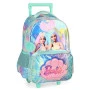 Mochila de Rodinha Infantil - Barbie Sereia Holográfica - Luxcel
