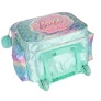 Mochila de Rodinha Infantil - Barbie Sereia Holográfica - Luxcel