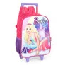 Mochila de Rodinha Infantil - Barbie Unicórnio - Rosa - Luxcel