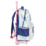 Mochila de Rodinha Infantil - Disney Stitch - Holográfica Prata - Luxcel