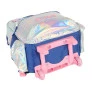 Mochila de Rodinha Infantil - Disney Stitch - Holográfica Prata - Luxcel