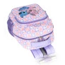 Mochila de Rodinha Infantil - Disney Stitch e Angel - Luxcel