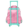 Mochila de Rodinha Infantil - Disney Stitch Scrump - Rosa - Luxcel