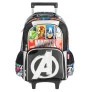 Mochila de Rodinha Infantil - Marvel Avengers Assemble - Preta - Luxcel