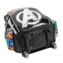 Mochila de Rodinha Infantil - Marvel Avengers Assemble - Preta - Luxcel