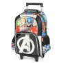 Mochila de Rodinha Infantil - Marvel Avengers Assemble - Preta - Luxcel