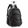 Mochila de Rodinhas - 2 em 1 - Executiva - Preta - Clio Style