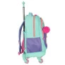 Mochila de Rodinhas - Up4you - Led Rock Star - Turquesa - Luxcel 