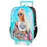 Mochila de Rodinhas Infantil - Barbie - Verde - Luxcel
