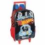 Mochila de Rodinhas Infantil - Hot Wheels - Preta - Luxcel